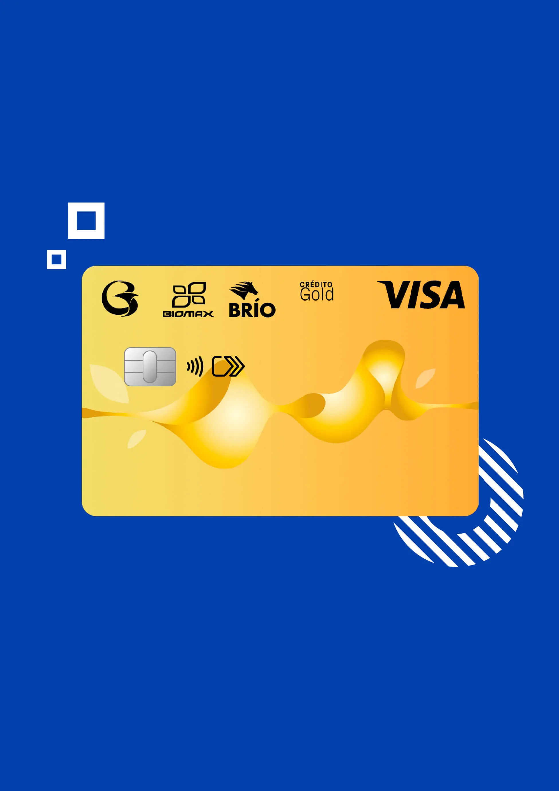 Tarjeta de crédito biomax gold