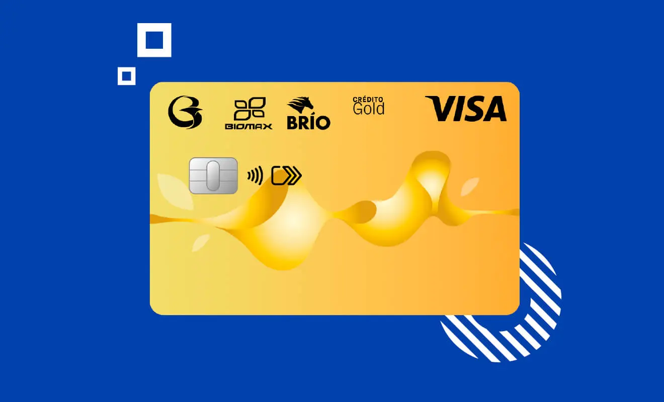 Tarjeta de crédito biomax gold