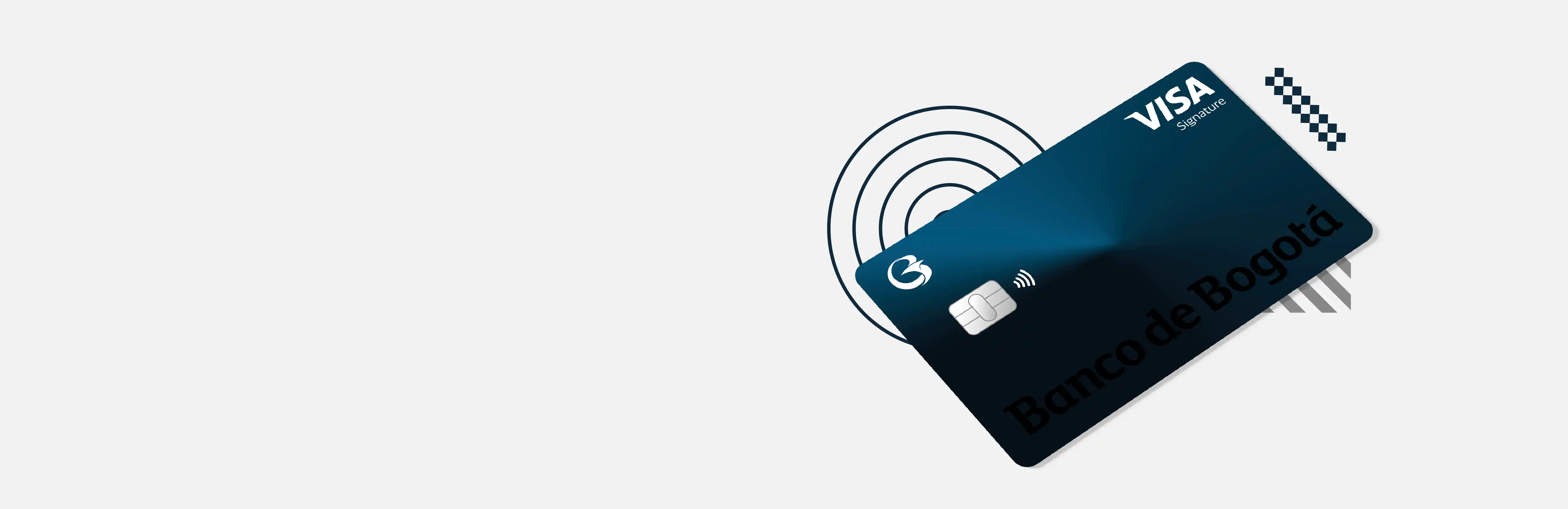Tarjeta de crédito signature