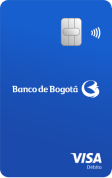 Minicard tarjeta débito amparada Banco de Bogotá