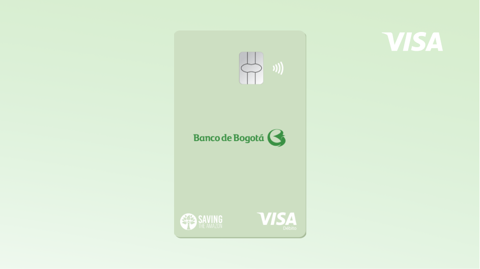 Tarjeta débito Amazonia Banco de Bogotá